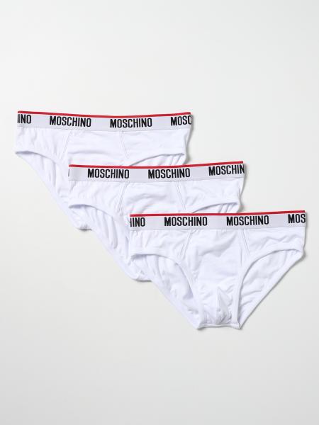 Set 3 slip Moschino Underwear con logo