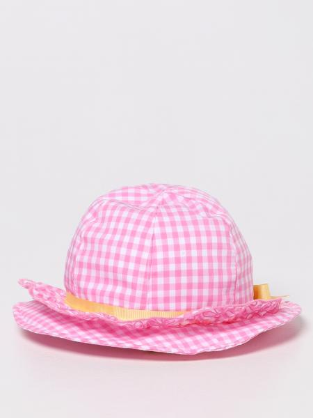 Monnalisa hat in Vichy cotton