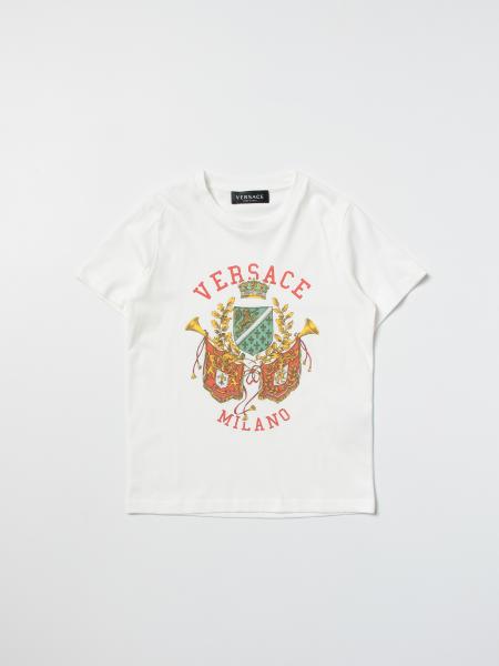 Young Versace: T-shirt Versace Young con stampa grafica