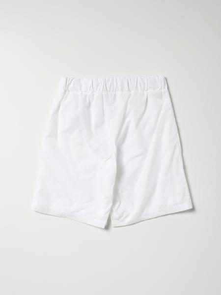 MONCLER: kids' shorts - White | Shorts Moncler 8H0002368352 GIGLIO.COM