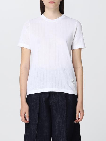 Thom Browne: T-shirt Thom Browne in misto cotone