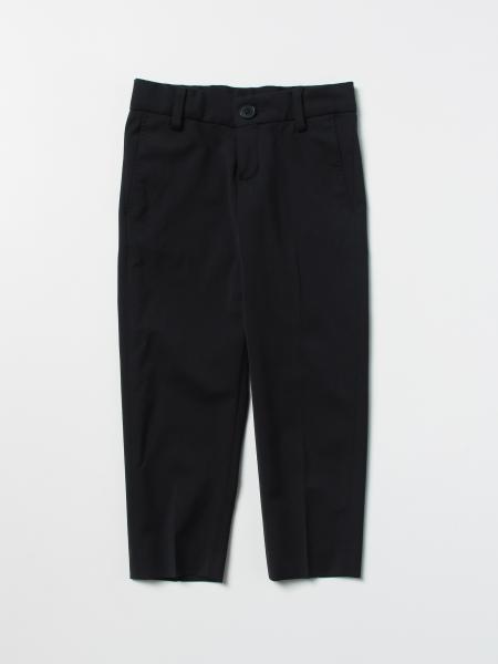 HUGO BOSS: pants for boys - Blue | Hugo Boss pants J24765 online on ...