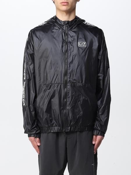 EA7: jacket for man - Black | Ea7 jacket 3LPB29PNR4Z online on GIGLIO.COM