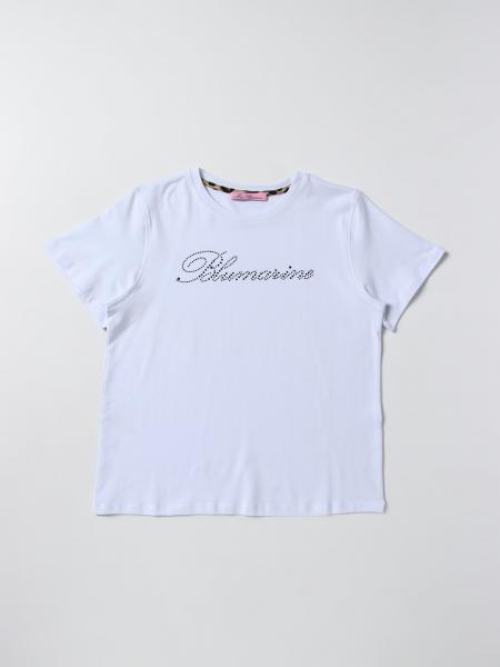 Miss Blumarine girls' clothing: T-shirt kids Miss Blumarine