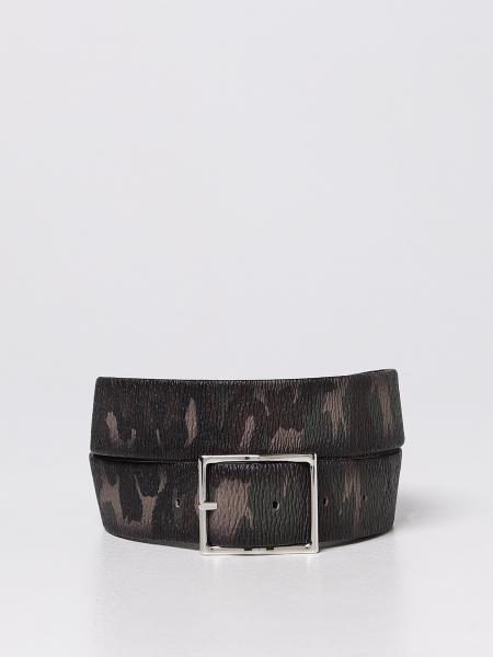 Orciani men: Orciani leather belt