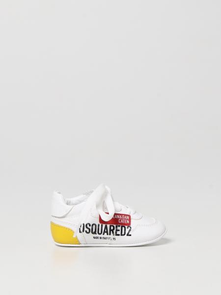 Dsquared2 Junior leather sneakers