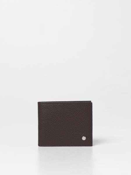 Orciani men: Orciani wallet in textured leather