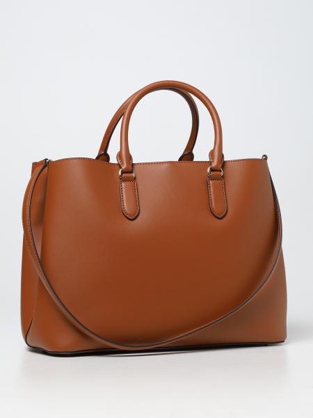 ralph lauren tan tote bag