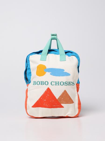 Bobo Choses: Bobo Choses backpack in canvas with logo