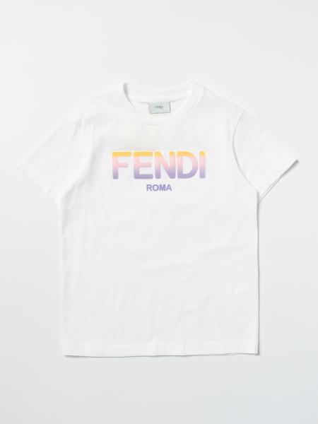 T-shirt Fendi con logo