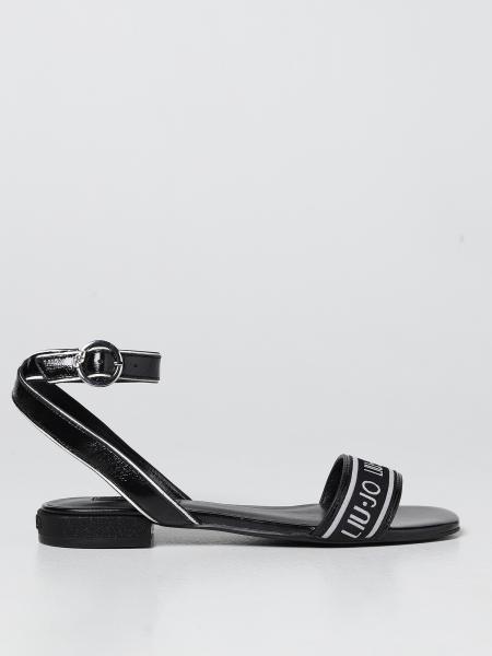 Liu Jo sandals in patent leather and ribbon