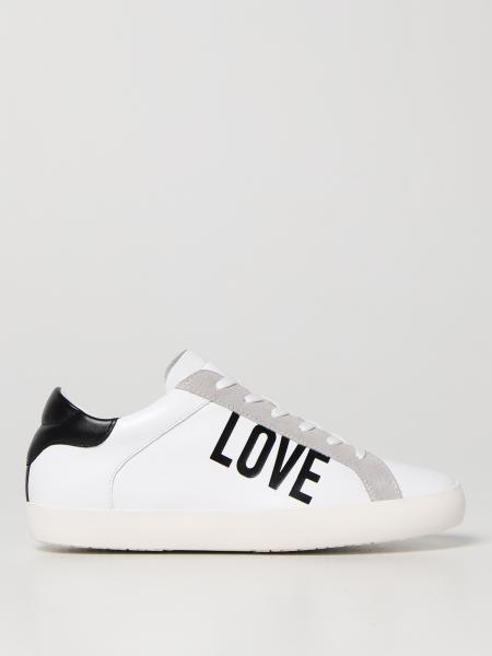 Love Moschino sneakers in leather with logo