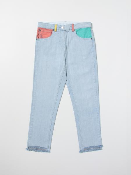 Jeans Stella McCartney con dettagli colorati