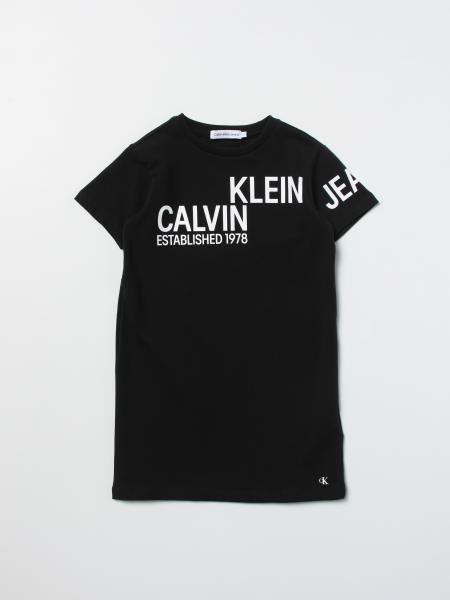 Calvin Klein 女童装: 连衣裙 儿童 Calvin Klein