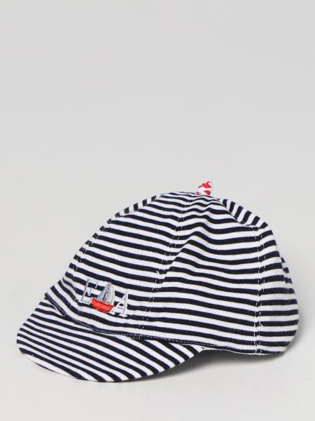Emporio Armani striped hat
