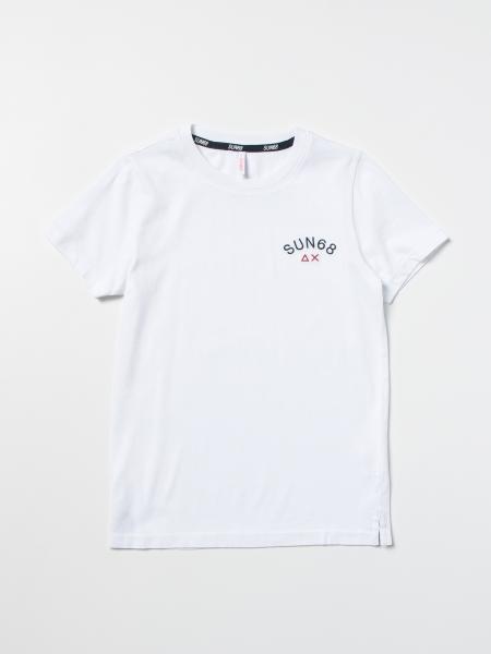 T-shirt basic Sun 68 con mini logo