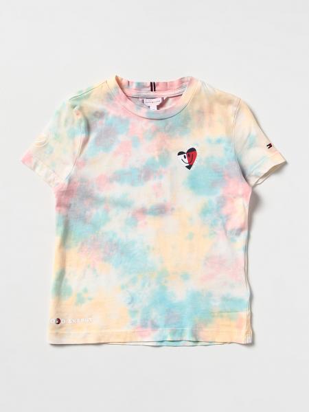 T-shirt Tommy Hilfiger con stampa tie dye