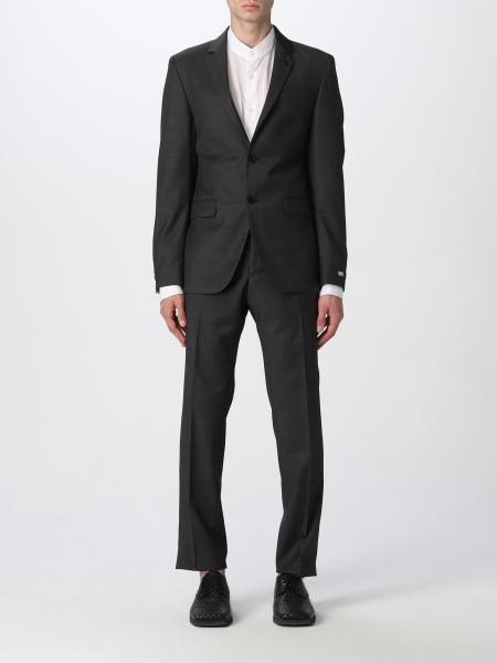 KARL LAGERFELD: suit for man - Black | Karl Lagerfeld suit ...