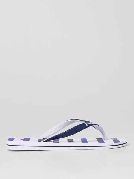 POLO RALPH LAUREN: rubber sandal - White | Polo Ralph Lauren sandals ...