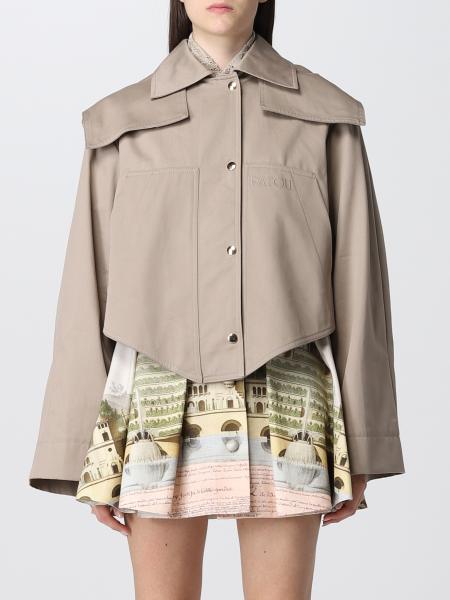 PATOU: jacket for woman - Beige | Patou jacket OU0110074 online on