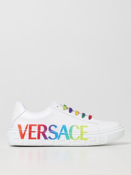 Versace Young trainers in calfskin