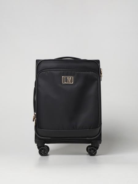 Love Moschino suitcase in nylon with logo
