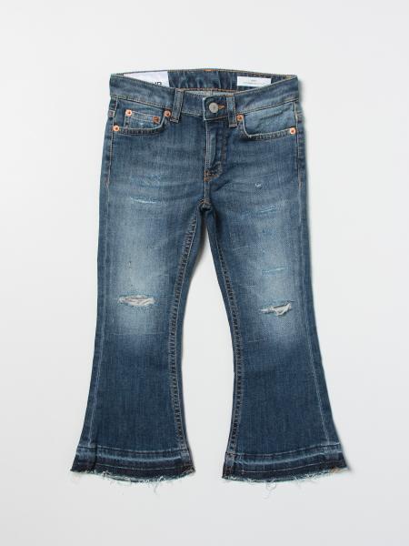 Jeans a zampa Dondup con rotture