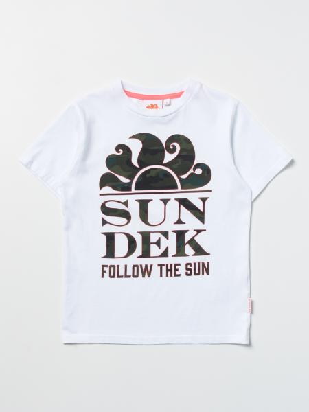 Sundek: T-shirt Sundek in cotone con logo
