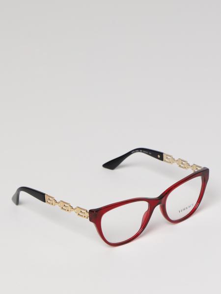 Versace eyeglasses in acetate and metal