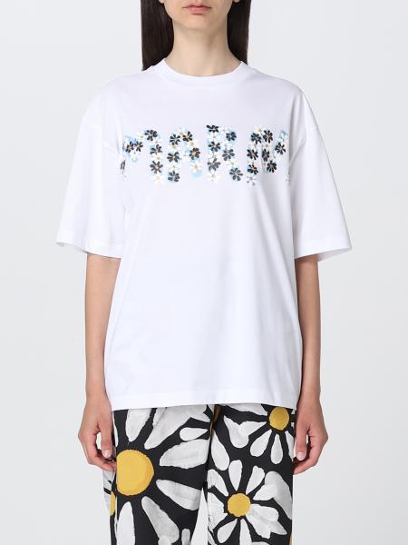 Marni: T-shirt Marni con stampa floreale