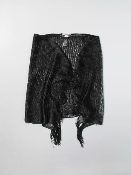 Liu Jo accessories for women: Liu Jo mesh shawl with fringes