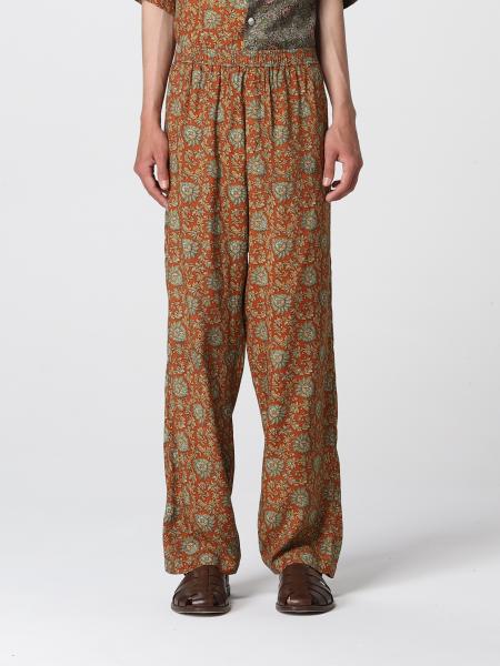 BUSCEMI pants for man Orange Buscemi pants BMS22301 online at GIGLIO.COM