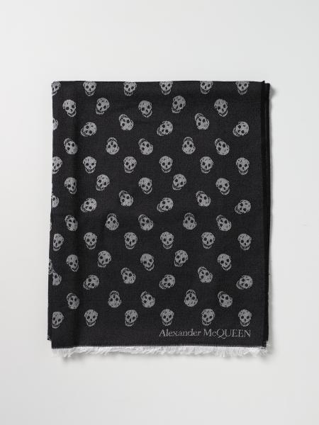 Alexander Mcqueen men: Alexander McQueen Skull neck scarf