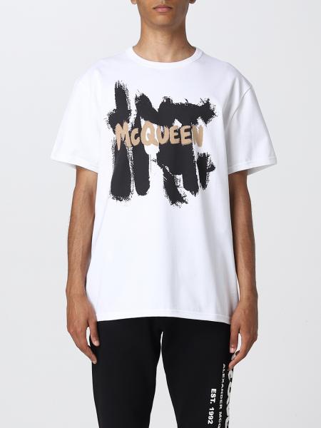 Alexander McQueen t-shirt with maxi logo