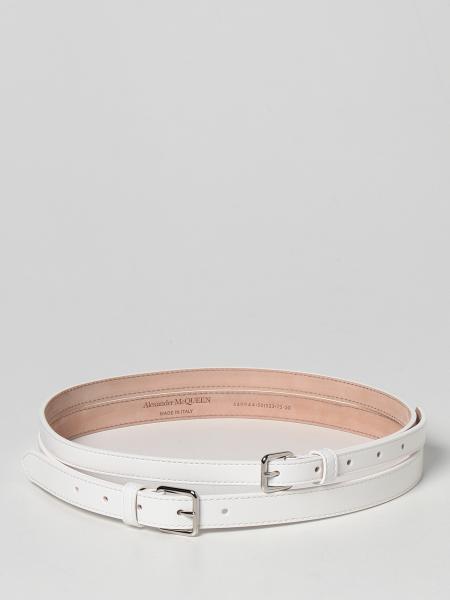 Alexander McQueen leather belt