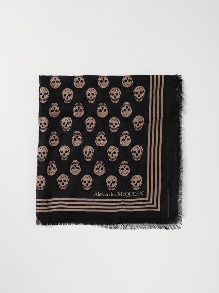 Alexander McQueen Skull Biker neck scarf