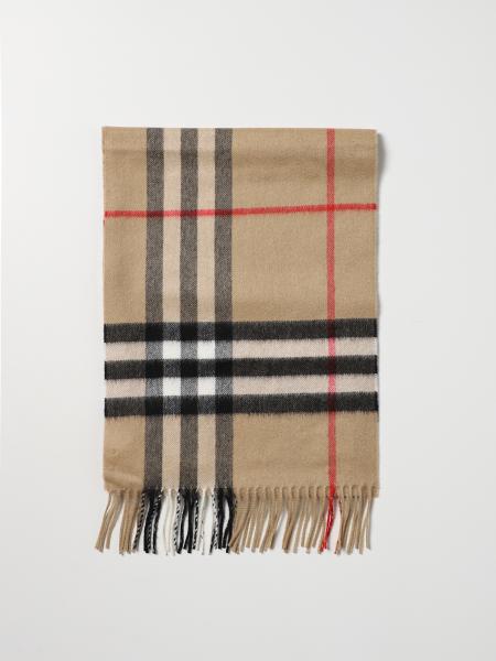 Burberry tartan pattern neck scarf