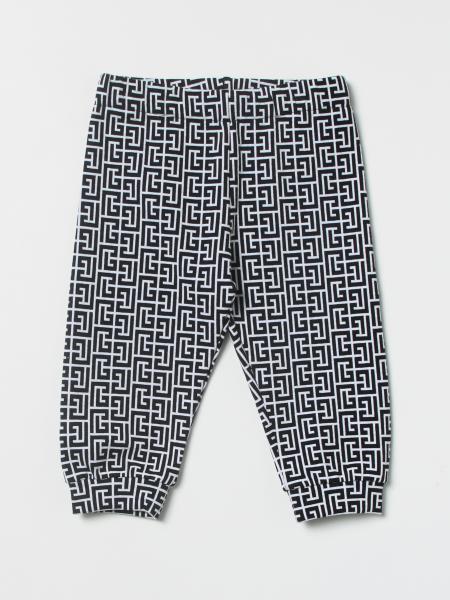 Balmain trousers with monogram print