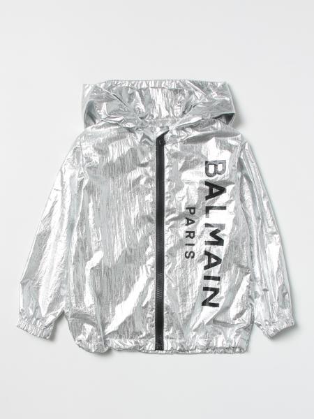 Balmain laminated fabric jacket