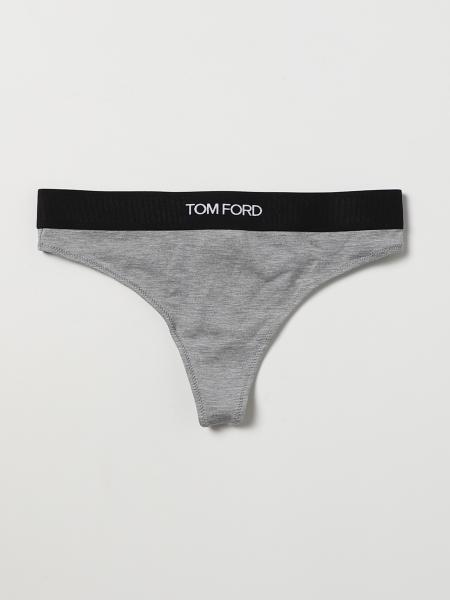 Tom Ford thong with logo at the waist