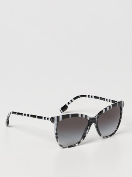 Burberry check acetate sunglasses