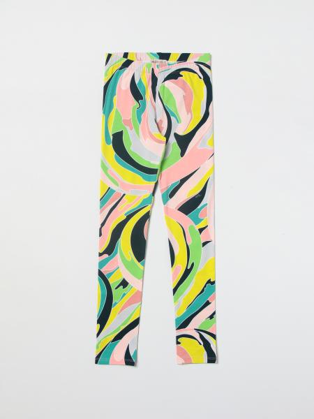 Emilio Pucci girls' clothing: Emilio Pucci leggings with abstract print
