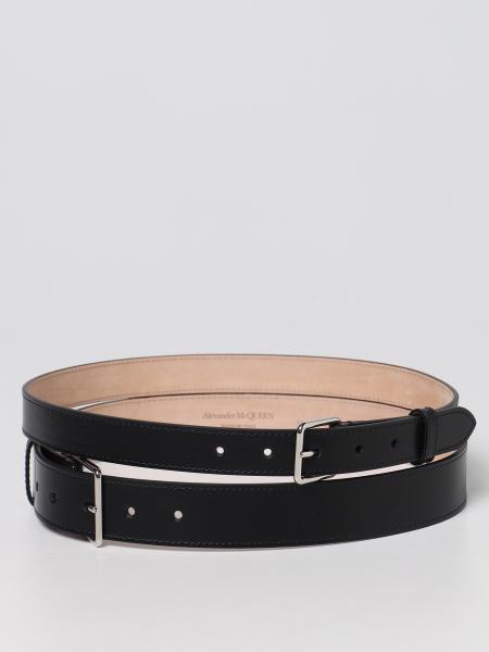 Alexander McQueen leather belt