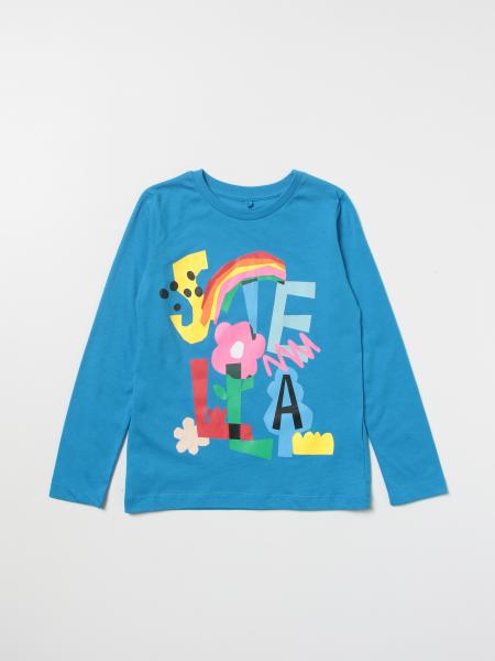 T-shirt Stella McCartney con stampa rainbow