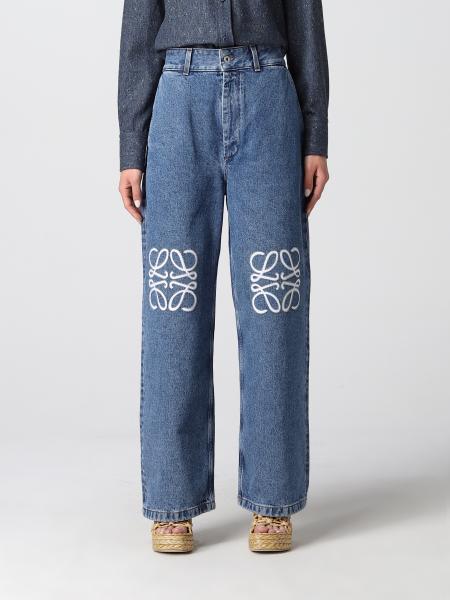 Loewe Anagram wide jeans