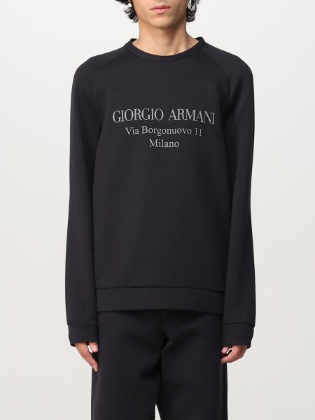 Giorgio Armani sweatshirt with address