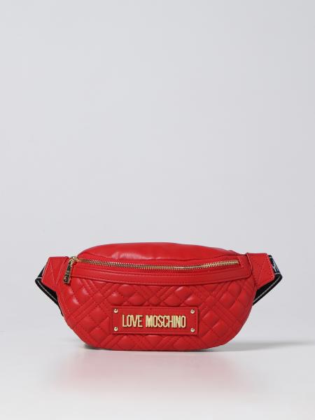 Love Moschino belt bag in quilted synthetic leather