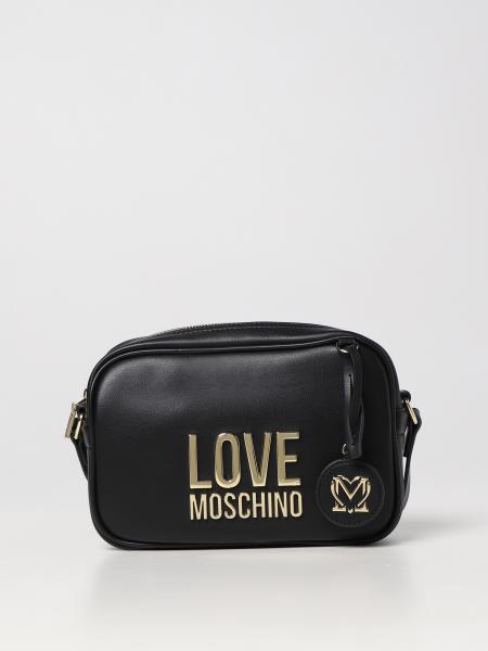 LOVE MOSCHINO: bag in synthetic leather - Black | Love Moschino ...