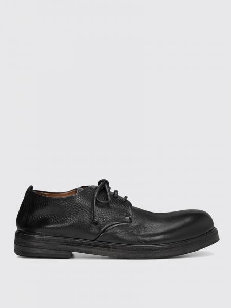 MARSÈLL: Zucca Zeppa derby shoes in leather - Black | Marsèll brogue ...