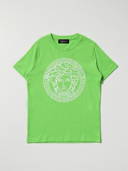 Young Versace Outlet: t-shirt for boys - White  Young Versace t-shirt  10002391A04767 online at